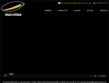 Tablet Screenshot of pescadosmarcelino.com